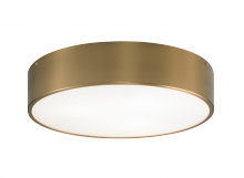 Matteo Lighting M12703AG - Snare Aged Gold Brass Flush Mounts