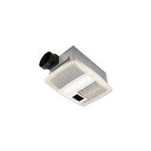 Broan-Nutone QTX110HFLT - 110CFM Ventilation Fan with Heater and Flourescent Light