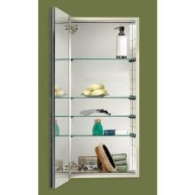 Broan-Nutone S468344SS - Studio IV Series, Recessed, 15 in.W x 35 in.H, Beveled Mirror.