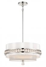 Minka Metropolitan N7383-613 - Sutton - 3 Light Semi Flush And Pendant, A Robin Baron Design