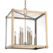 Hudson Valley 8620-AGB - 8 LIGHT PENDANT