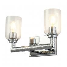 Lucas McKearn BB80122PC-2 - Rampart 2 Light Bath Vanity in Polished Chrome