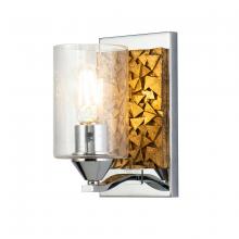 Lucas McKearn BB90586PC-1B1G - Bocage 1 Light Wall Sconce In Polished Chrome And Gold