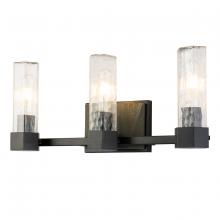 Lucas McKearn BB91595-3 - Novarre 3 Light Bath Vanity In Grey And Black