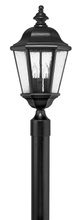 Hinkley 1671BK-LL - Large Post Top or Pier Mount Lantern